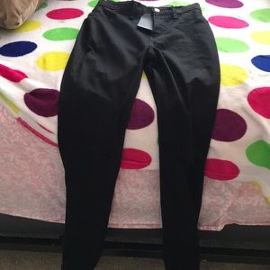 fashion nova ripped knee black jeans